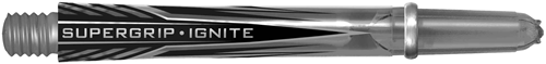 Harrows Dart Shafts Supergrip Ignite Medium - Grau - Dartzubehör