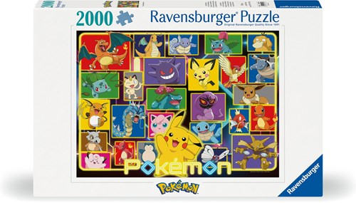 Ravensburger Puzzle Pokemon Erwachsenen Puzzle 2000 Teile Karton-2
