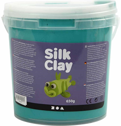 Silk Clay Modelliermasse grün 650 Gramm - selbsthärtende Knete