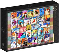 Grafika Ski Stamp Posters - 500 Teile-2