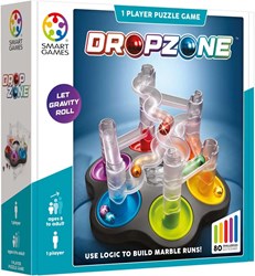 Smart Games Kugelbahn Dropzone - Lernspielzeug - 80 Herausforderungen