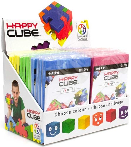 Smart Games 3D-Puzzle Happy Cube Expert - bunter Gehirntrainer