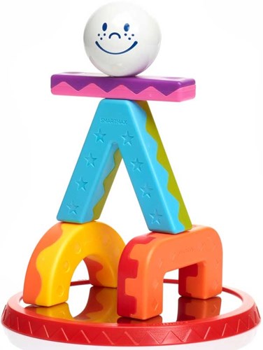 SmartMax magnetisches Spielzeug - My First Acrobats Bauset 24 Herausforderungen-3