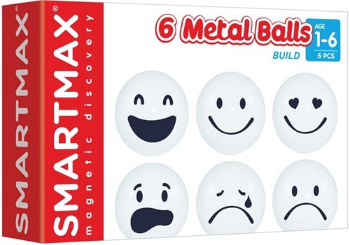 Smartmax Magnetisches Konstruktionsspielzeug Xtension Set 6 Kugeln