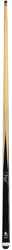 PowerGlide Billardqueue Original 2-teilig 145 cm Holz schwarz braun