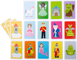 BigJigs Snap Karten Fantasie - Lernspiel für Kinder ab 3 Jahren