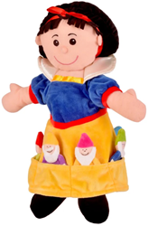 Fiesta Crafts >Snow White Hand Puppet