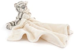Jellycat Schnuffeltuch Bashful Snow Tiger 