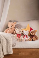 Steiff Teddybär Jimmy Plüsch Kuscheltier Happy Birthday beige 35 cm Geburtstag-3
