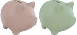 Planet Happy Sparschwein Keramik Multicolor Kinderspielzeug