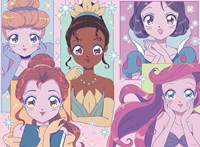 Nathan Sparkling Glances / Disney Princesses -  Teile