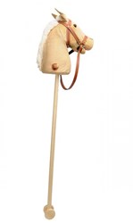 Planet Happy Steckenpferd Cord mit Sound - Holzspielzeug Pferd