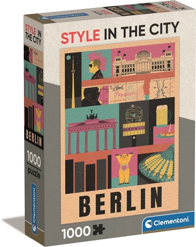Clementoni Style in the City, Berlin - 1000 Teile-2
