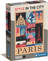 Clementoni Style in the City, Paris - 1000 Teile-2