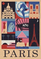 Clementoni Style in the City, Paris - 1000 Teile