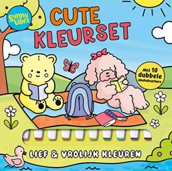 Kleurboek Sunny vibes - Cute kleurset