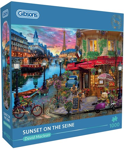 Gibsons Sunset on the Seine - 1000 Teile-2