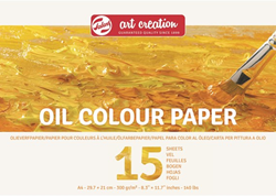 Talens Ölfarbenpapier A4 250g 30 Blatt - Künstler Malpapier