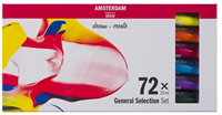 Bruynzeel Acrylfarben Set Malen Amsterdam Standard Series 72x20 ml