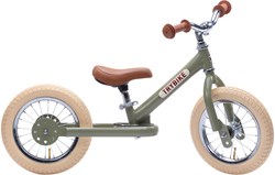 Trybike Laufrad Steel Vintage Grün - Zweirad für Kinder