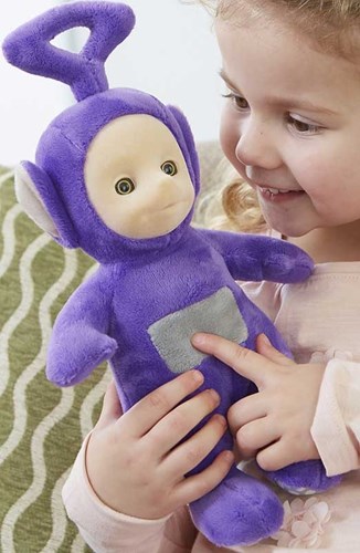 Teletubbies Kuscheltier Tinky Winky sprechende Plüschfigur Spielzeug-2