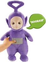 Teletubbies Kuscheltier Tinky Winky sprechende Plüschfigur Spielzeug-3