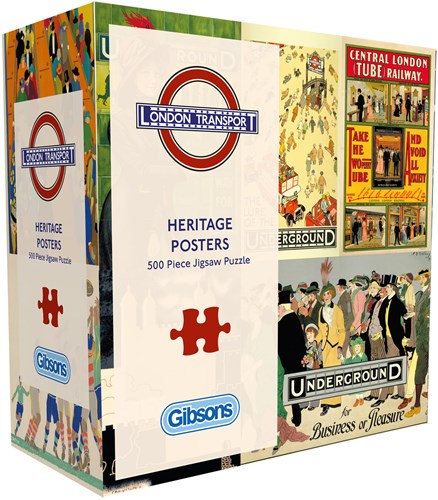 Gibsons Tfl Heritage Poster - 500 Teile-2