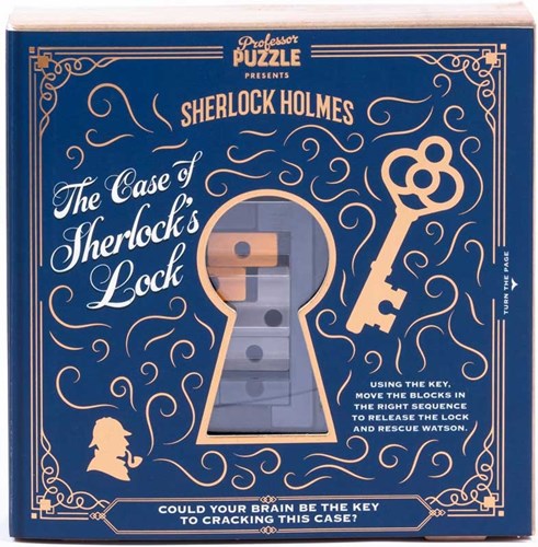 Blokpuzzle Sherlock's Lock - Kartonpuzzle für Kinder und Erwachsene
