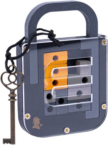 Blokpuzzle Sherlock's Lock - Kartonpuzzle für Kinder und Erwachsene-2