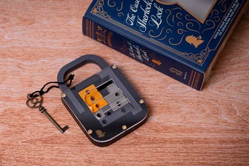 Blokpuzzle Sherlock's Lock - Kartonpuzzle für Kinder und Erwachsene-3