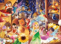 Nathan Puzzle Feen 100 Teile buntes Kinderspielzeug