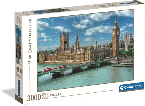 Clementoni Legpuzzel Houses of Parliament, 3000st.-2