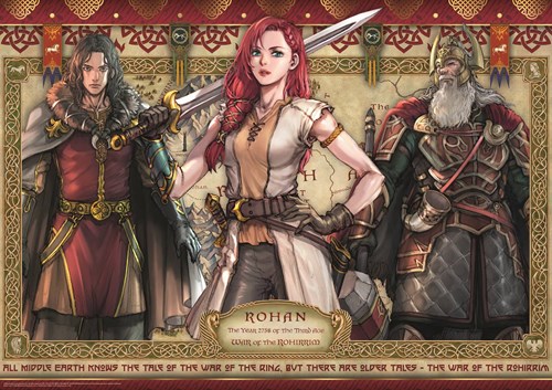 Trefl The Lord of the Rings: The War of the Rohirrim -  Teile