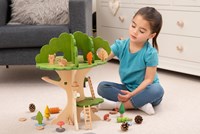 TickiT Holz Baumhaus Spielzeug - fantasievolles Spielhaus Tiere-2