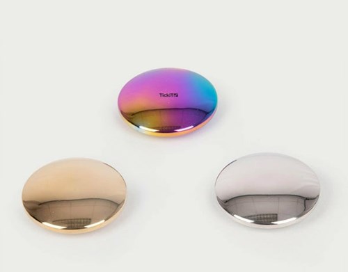 TickiT sensorisches Spielzeug reflektierende Soundknöpfe Set 3 Stück