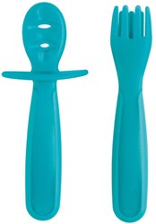 Tigex Baby Besteck Set Löffel und Gabel - Training - ab 6 Monaten