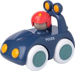 Tolo Bio Spielzeug-Polizeiauto - nachhaltiges Baby Auto Spielzeug ab 1 Jahr
