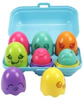 Toomies Spielzeug Hide & Squeak Bright Chicks Eierbox sensorisch