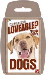 Winning Moves Kartenspiel Hunde Top Trumps Lernspiel Englisch
