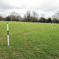 Precision Absperrpfosten Spielzeug Set - Crowd Barrier - 60 Meter Seil