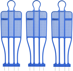 Precision Fußball Trainingsdummy blau Jugend - langlebige Trainingsfigur