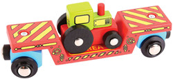 Bigjigs Rail Waggon Mit Traktor