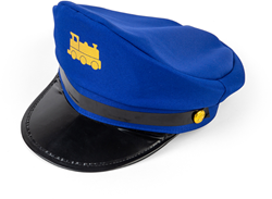 BigJigs Spielzeug Zugführer Hut - Kinder Verkleidung Accessoire