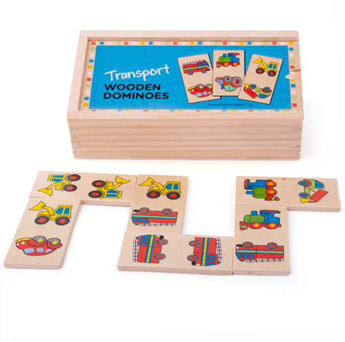 Bigjigs Dominosteine Transport
