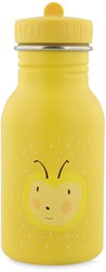 Trixie Trinkflasche Kinder 350ml Mrs. Bumblebee - nachhaltige Wasserflasche gelb