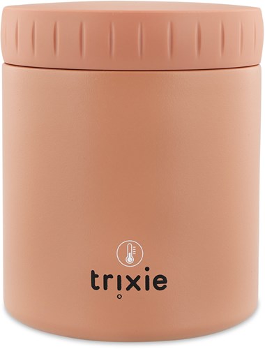 Trixie Isolierte Lebensmittelbehälter für Kinder - 350ml - Mrs. Cat - Rosa - Edelstahl