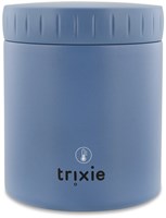 Trixie Thermos Lebensmittelbehälter für Kinder - Mrs. Elephant - 350ml - Edelstahl - Blau