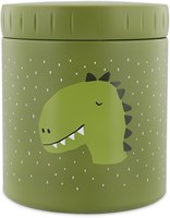 Trixie Isolierte Lunchpot 500 ml - Mr. Dino - Edelstahl Thermobehälter Kinder grün