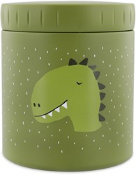 Trixie Isolierte Lunchpot 500 ml - Mr. Dino - Edelstahl Thermobehälter Kinder grün