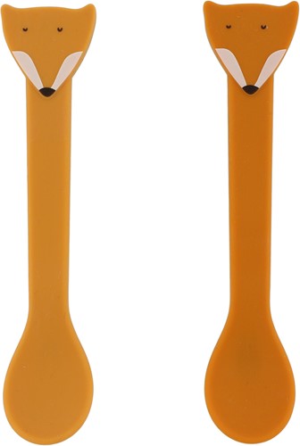Trixie Siliconen lepel 2-pack - Mr. Fox